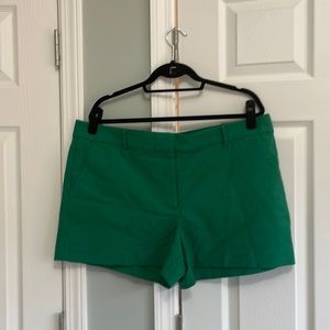 Loft size 16 Riviera green shorts